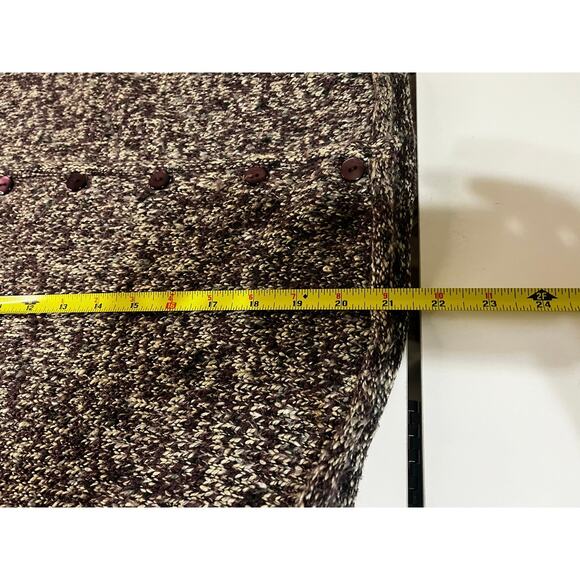 Christopher & Banks Purple and Gray Cozy Cardigan- Womens Size Medium - Picture 5 of 6